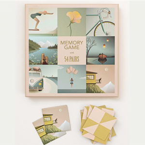 VISSEVASEE Vendespil - 54 brikker