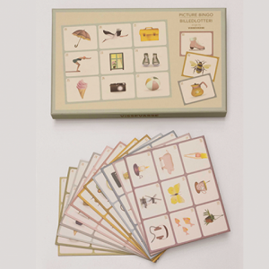 VISSEVASSE Billede bingo for børn