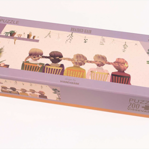 VISSEVASSE puslespil - Braided Hair