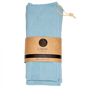 By LOHN håndklæde/viskestykke  Powder Blue 35*50 cm (2 stk)
