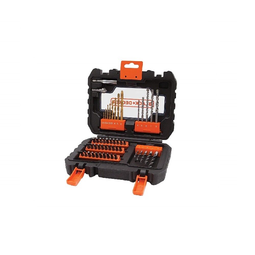 Black+Decker Bor og Bitssæt (50 dele)
