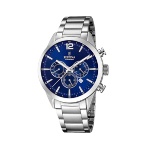 Festina Chronograph, Blå skive, F20343/7